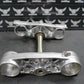 2000 00 - 03 HONDA CR125R OEM FRONT FORKS LOWER UPPER TRIPLE TREE STEM BAR CLAMP - hggarage