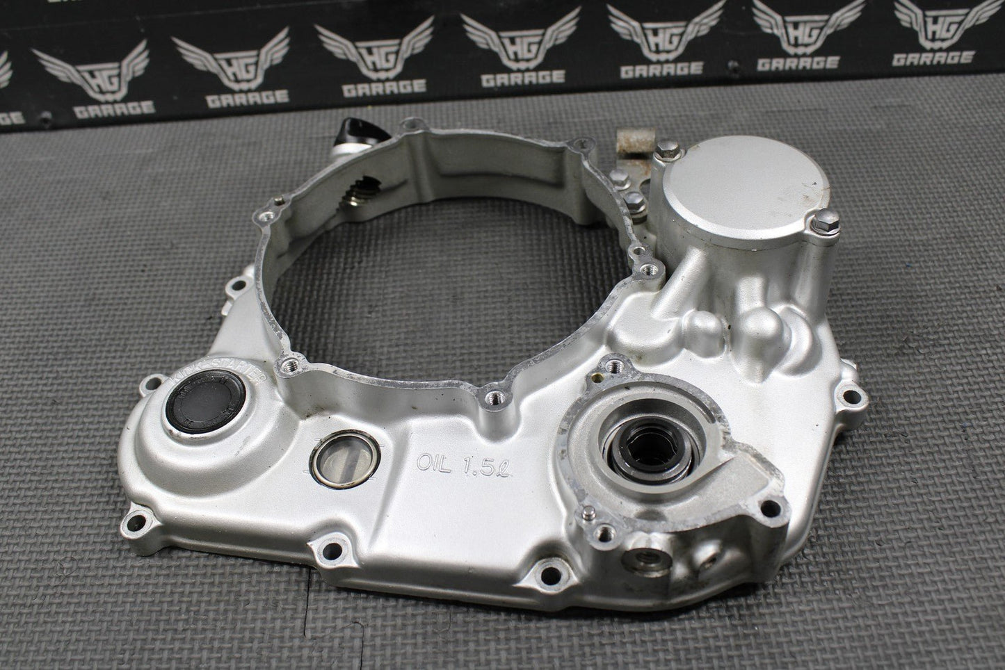 2009 KAWASAKI 09 - 14 KLX250 KLX250SF OEM RIGHT CASE INNER CLUTCH COVER 14032 - 0005 - hggarage
