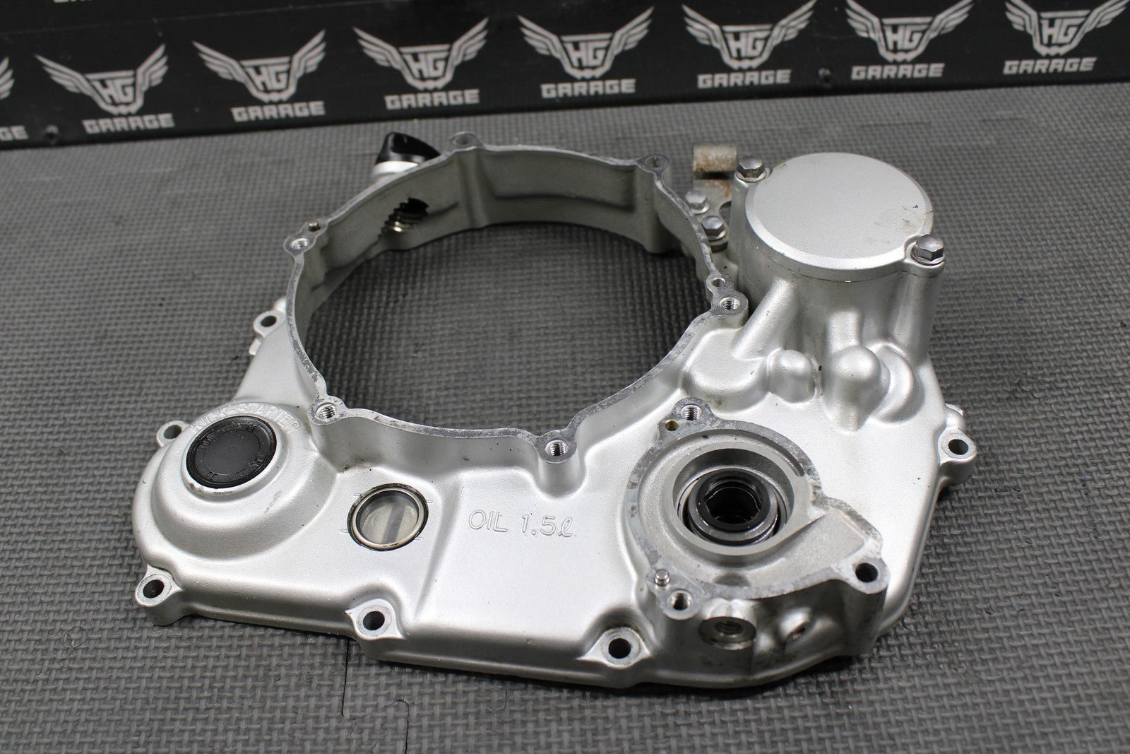 2009 KAWASAKI 09 - 14 KLX250 KLX250SF OEM RIGHT CASE INNER CLUTCH COVER 14032 - 0005 - hggarage