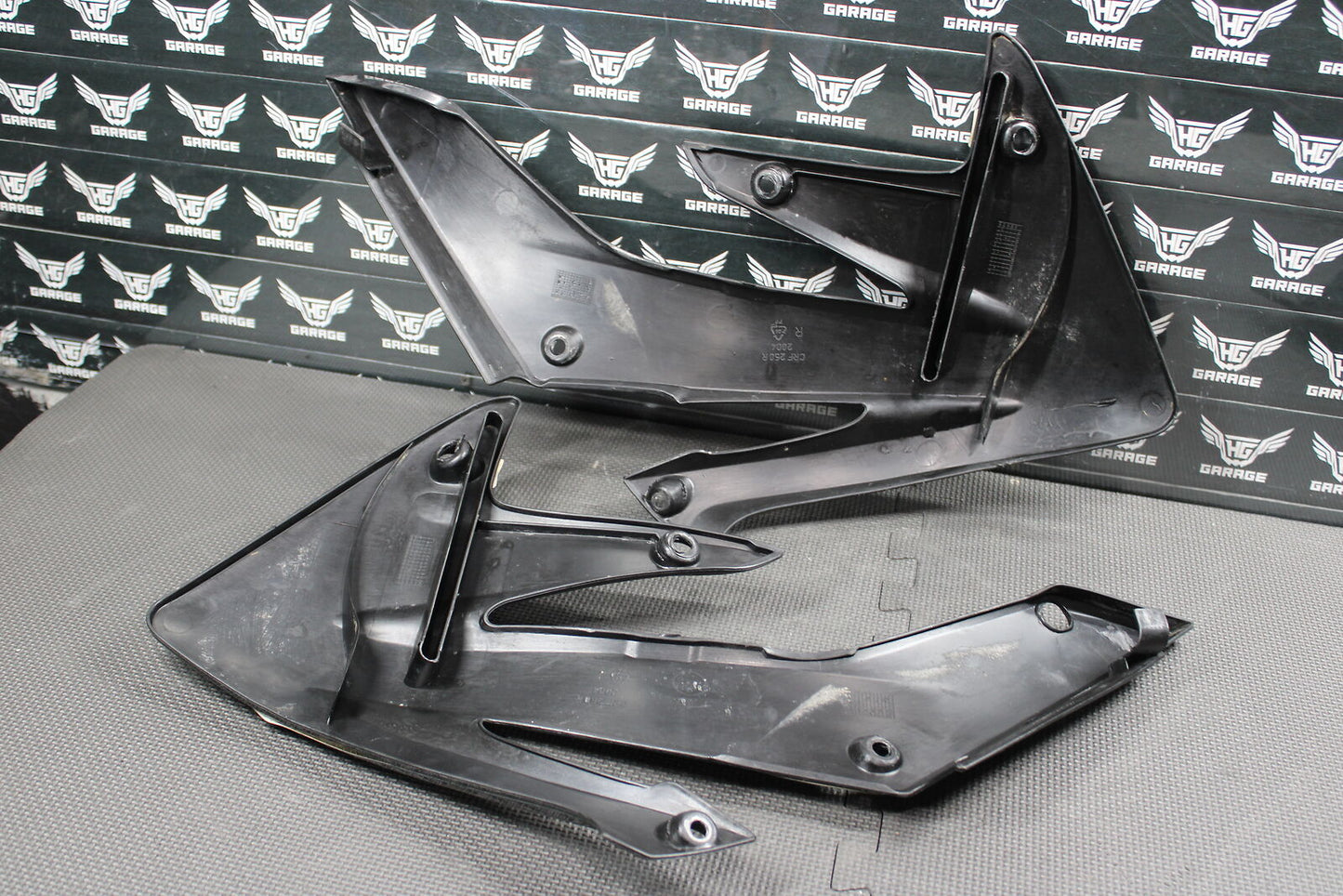 2007 HONDA CRF250R AFTERMARKET PLASTICS BODY KIT FENDERS FAIRINGS COWLS