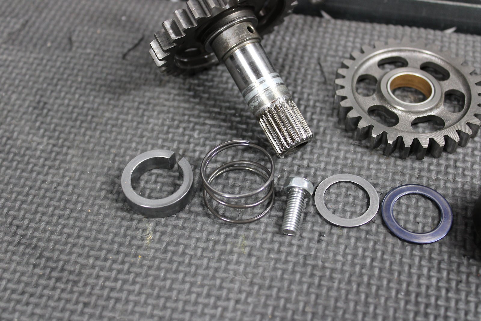 2007 HONDA CR125R CRF250R CRF250X OEM KICKSTART KICK START SHAFT W IDLER GEAR - hggarage