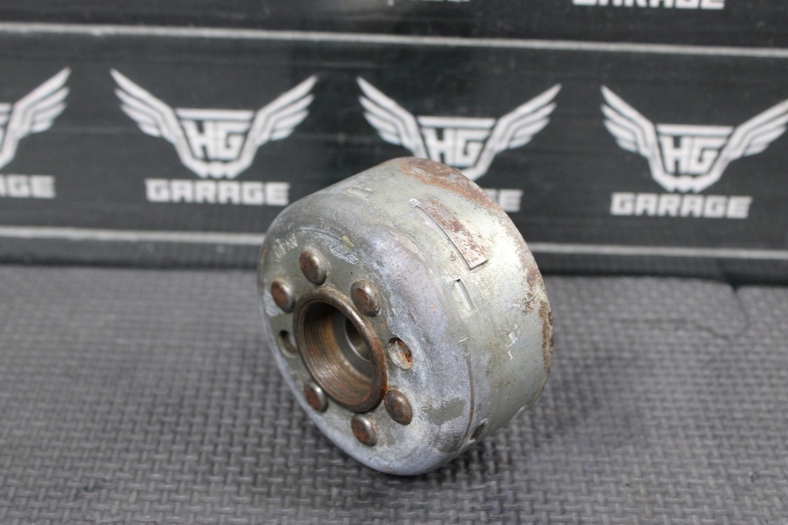 1996 96 - 00 SUZUKI RM250 OEM STATOR MAGNETO ROTOR FLYWHEEL 32102 - 37E10 - hggarage