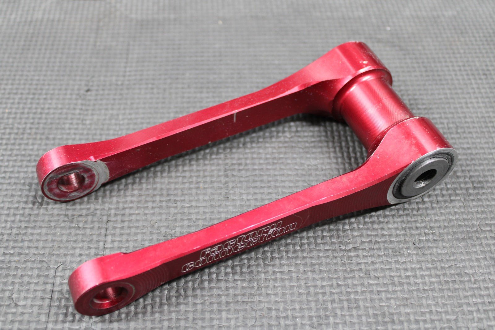 2012 HONDA CRF250R CRF450R FACTORY CONNECTION RED BILLET SHOCK SWINGARM LINKAGE - hggarage