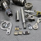 2012 KAWASAKI 12 - 14 KX450F OEM TRANSMISSION TRANNY GEARS GEARBOX SHIFT FORK GOOD - hggarage
