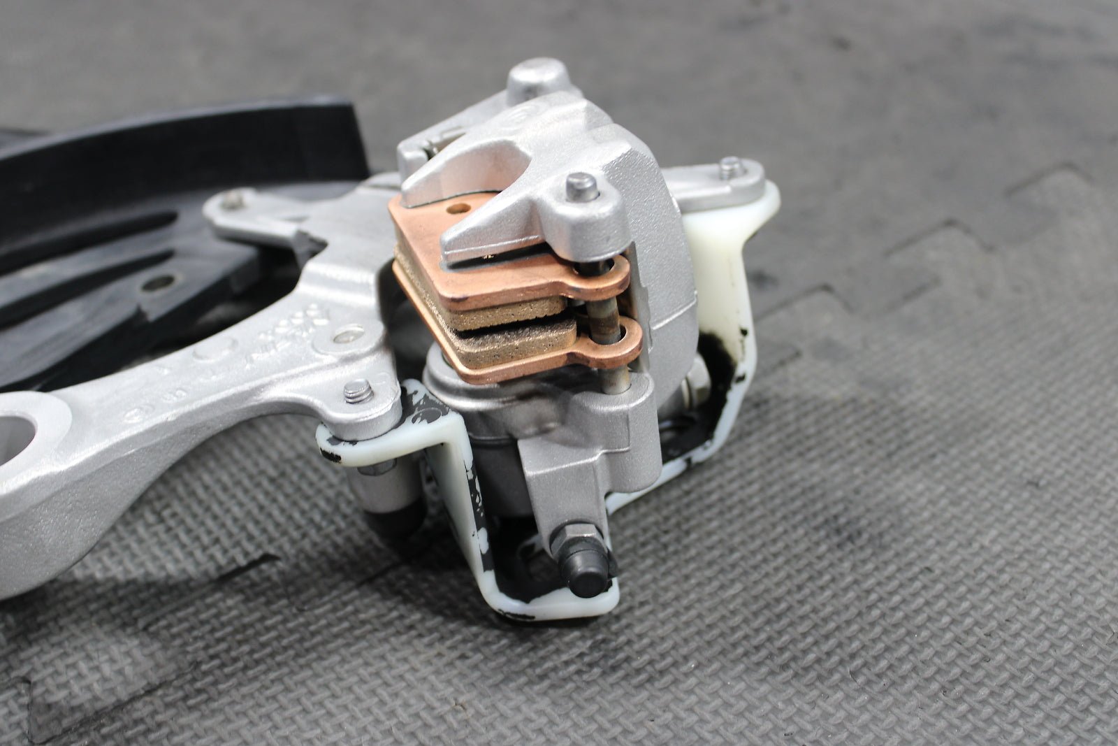 2008 Kawasaki KX250F OEM Nissin Rear Back Brake Caliper Master Cylinder Lever - hggarage