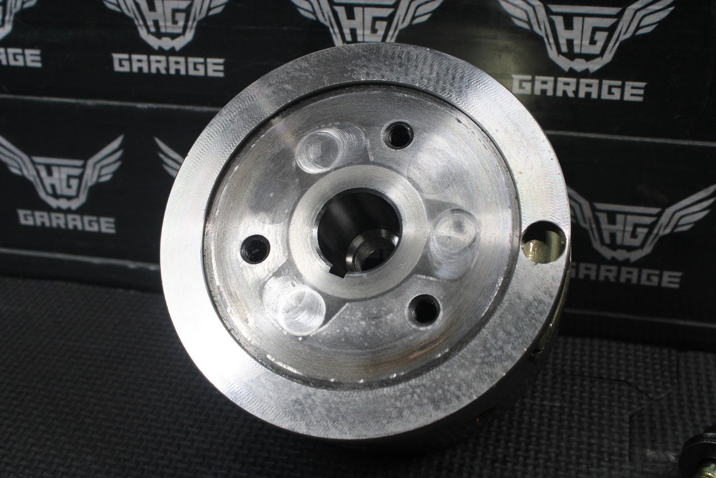1987 YAMAHA TW200 OEM STATOR MAGNETO ROTOR FLYWHEEL 3NS - 85550 - 00 - 00 - hggarage