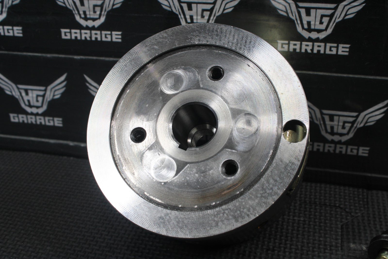 1987 YAMAHA TW200 OEM STATOR MAGNETO ROTOR FLYWHEEL 3NS - 85550 - 00 - 00 - hggarage