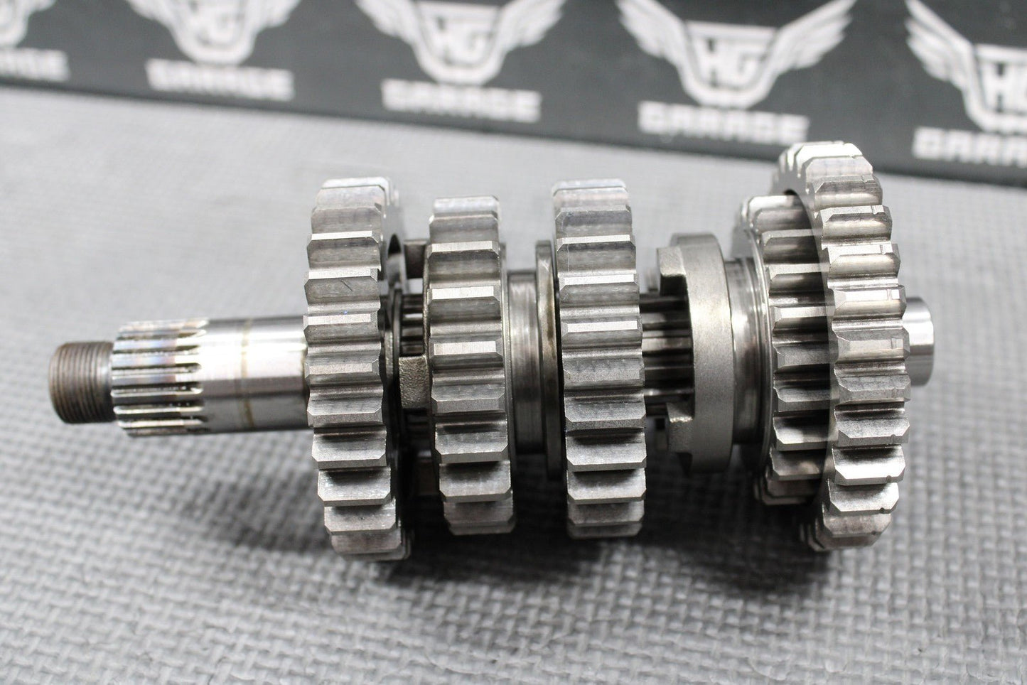 2014 14 - 16 KAWASAKI KX250F OEM TRANSMISSION TRANNY TRANS GEARBOX GEARS NICE! - hggarage