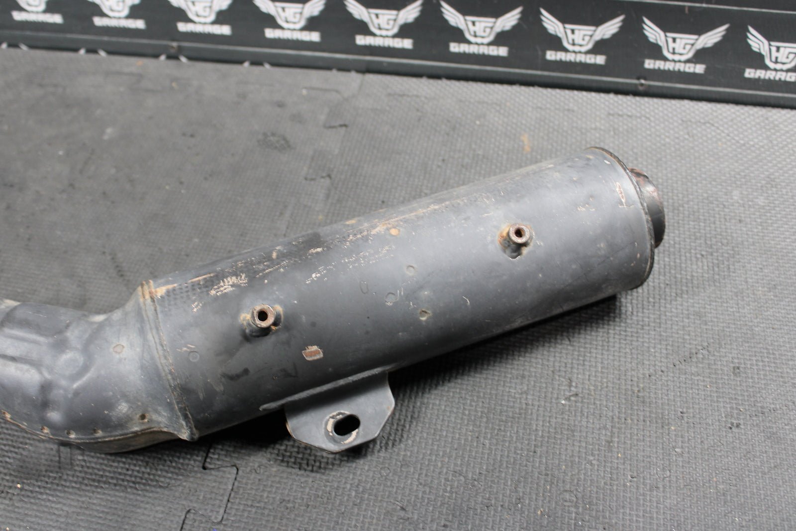 2001 YAMAHA TTR225 OEM MUFFLER EXHAUST SILENCER SLIP ON PIPE 5FG - 14711 - 00 - 00 - hggarage