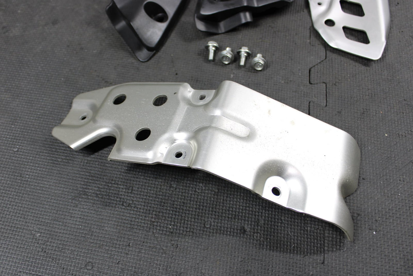 2013 SUZUKI DRZ400SM OEM LOWER SKIDPLATE ENGINE GURADS MASTER CYLINDER GUARD - hggarage
