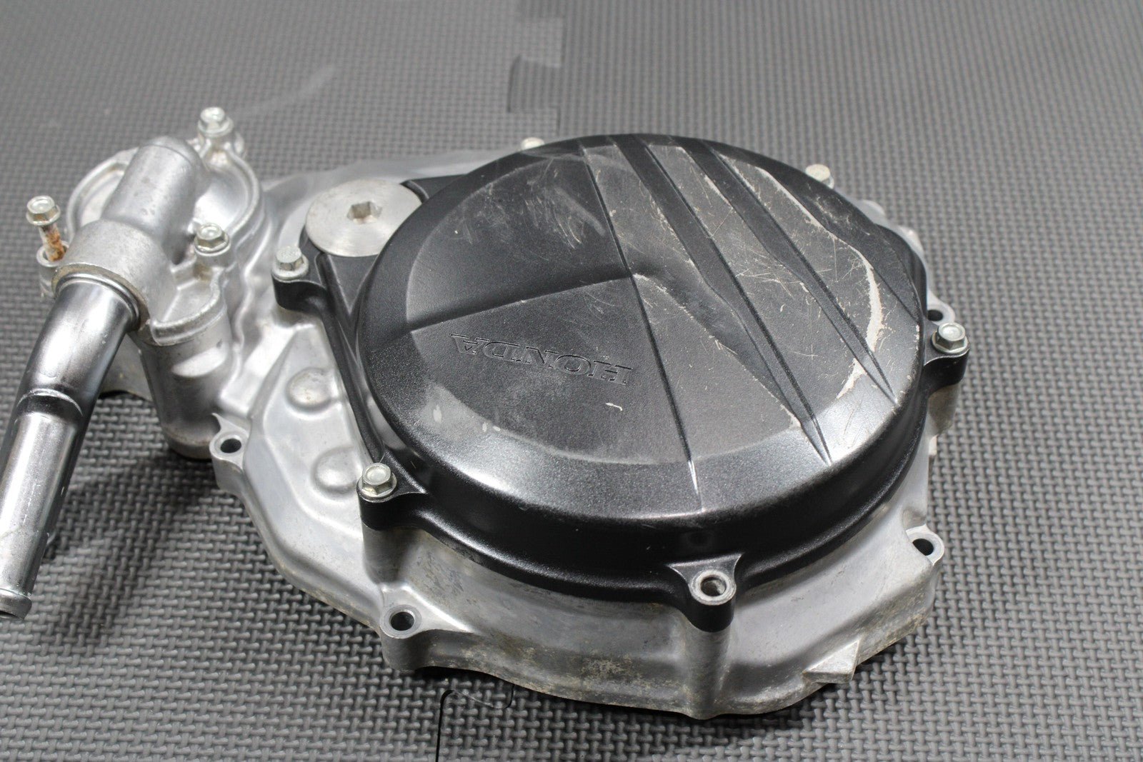 2019 HONDA CRF450RX OEM RIGHT SIDE INNER OUTER ENGINE CLUTCH COVER WATERPUMP - hggarage
