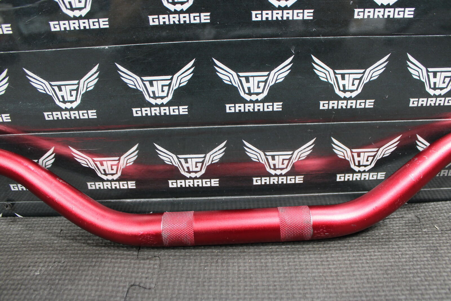 2004 HONDA CR125R RED TAG T2 1 1/8 FAT BAR HANDLEBARS BARS GRIPS STEERING