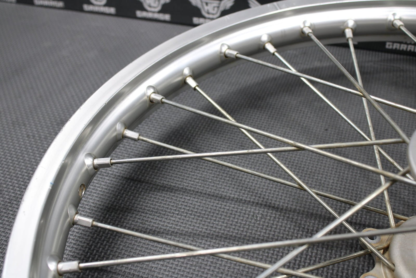 2006 2007 HONDA CRF250R CRF450R OEM DID 21" FRONT WHEEL RIM HUB 44650 - MEN - 840 - hggarage