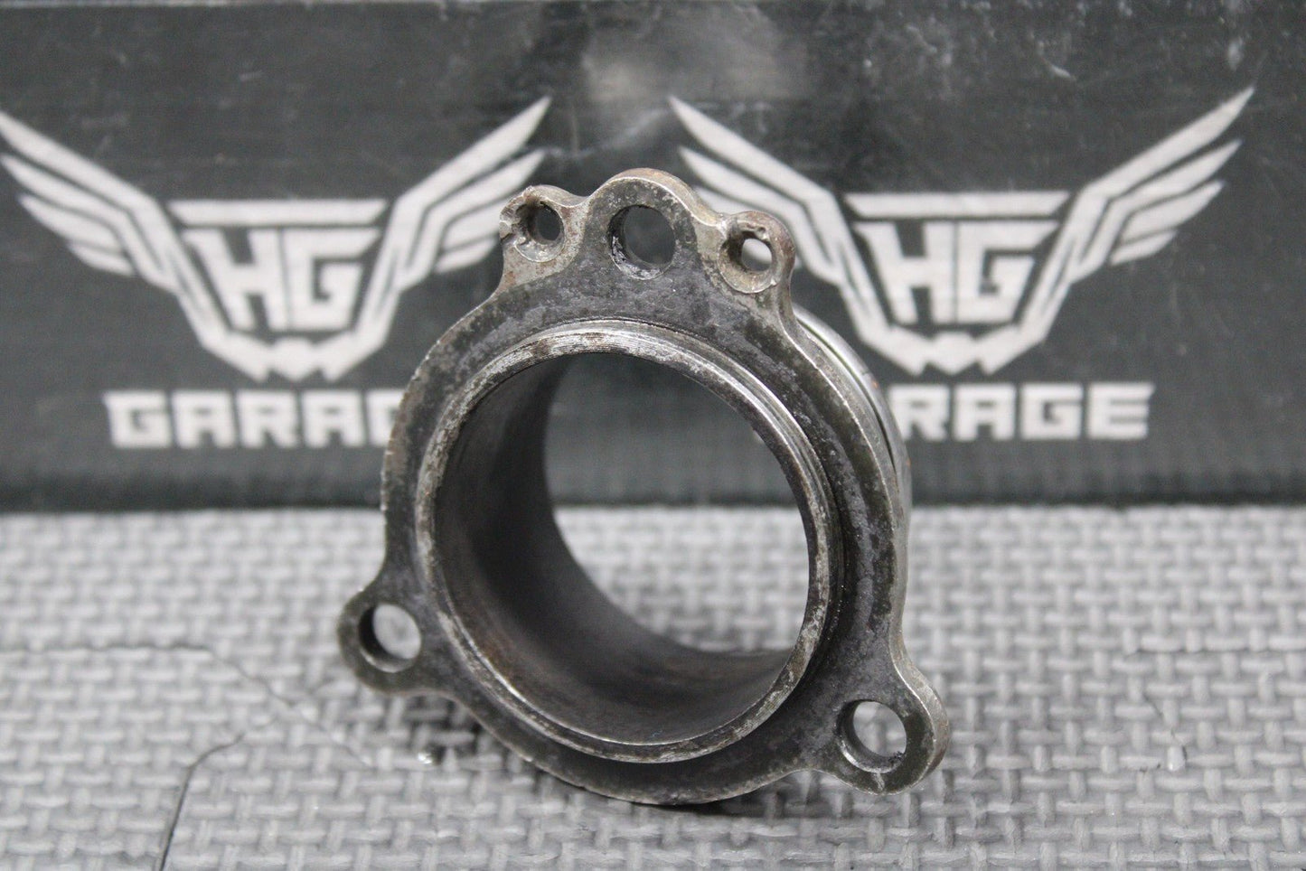 1988 HONDA CR250R 86 - 91 OEM EXHAUST PIPE CYLINDER JOINT MANIFOLD 18352 - KS7 - 010 - hggarage
