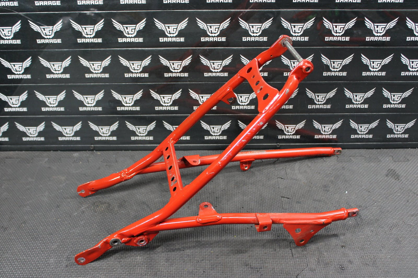2008 HONDA CRF150RB CRF150R OEM REAR BACK SUB FRAME ASSEMBLY - hggarage