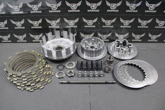 2005 00 - 07 HONDA CR125R OEM COMPLETE CLUTCH W PLATES BASKET HUB 22100 - KZ4 - L30 - hggarage