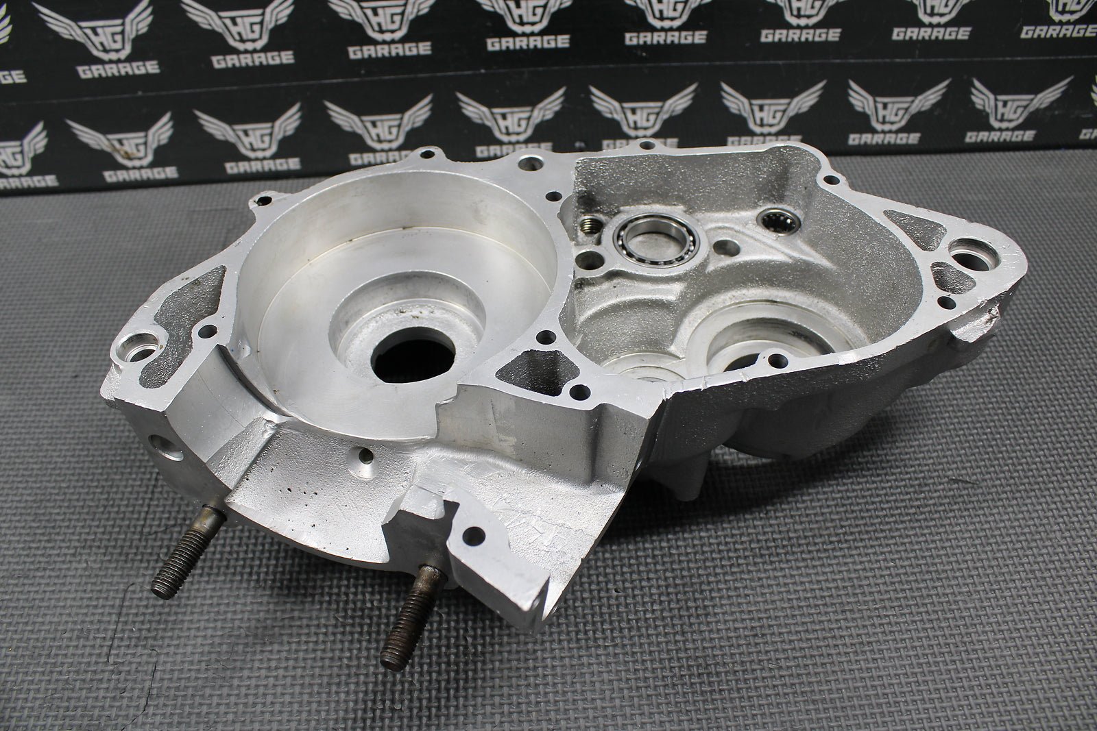 1991 KTM 300 EXC OEM LEFT RIGHT ENGINE MOTOR CRANKCASE CRANK CASES 54630004200 - hggarage