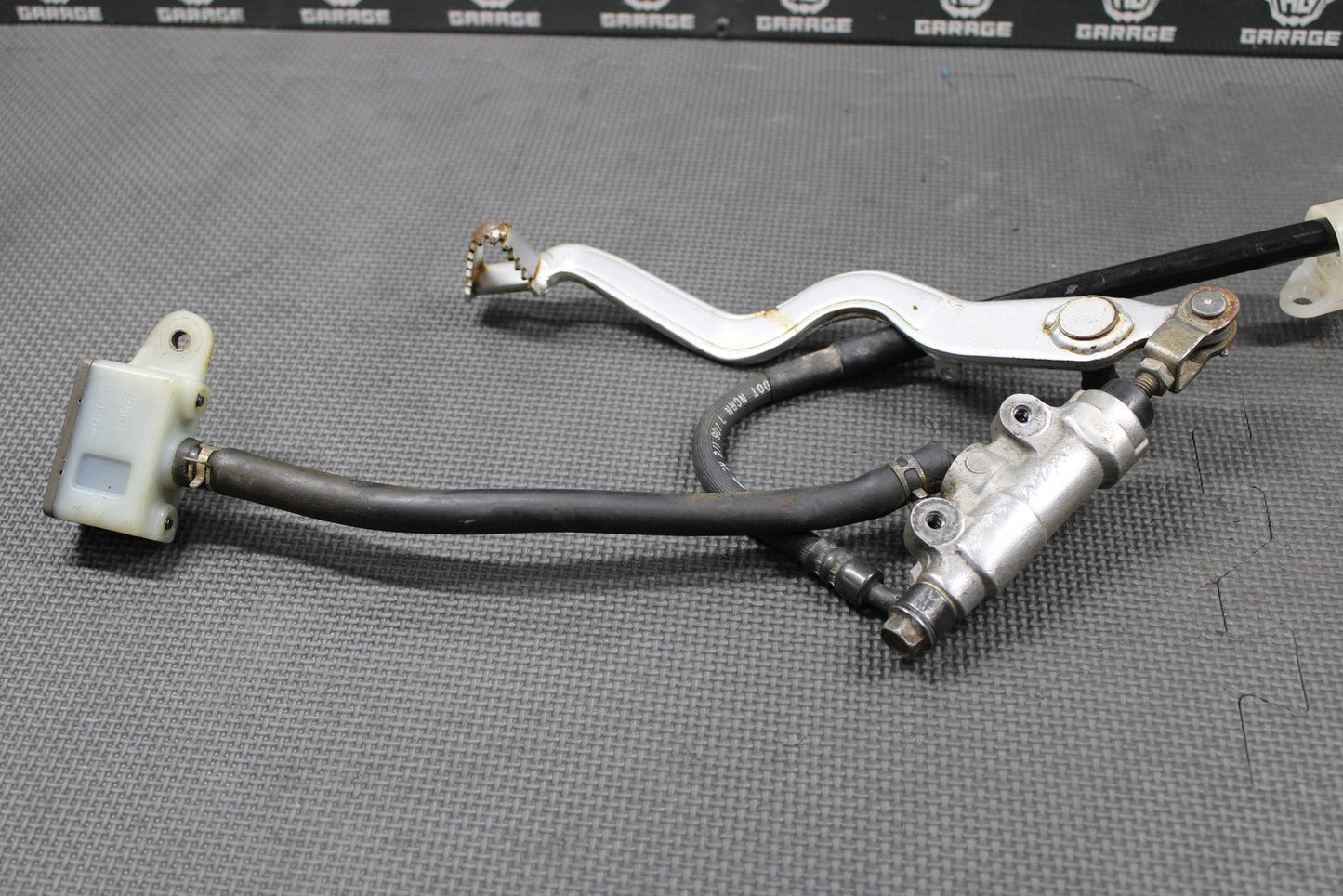 2009 KAWASAKI 2009 2010 KLX250SF OEM NISSIN REAR BACK BRAKE CALIPER MASTER LEVER - hggarage
