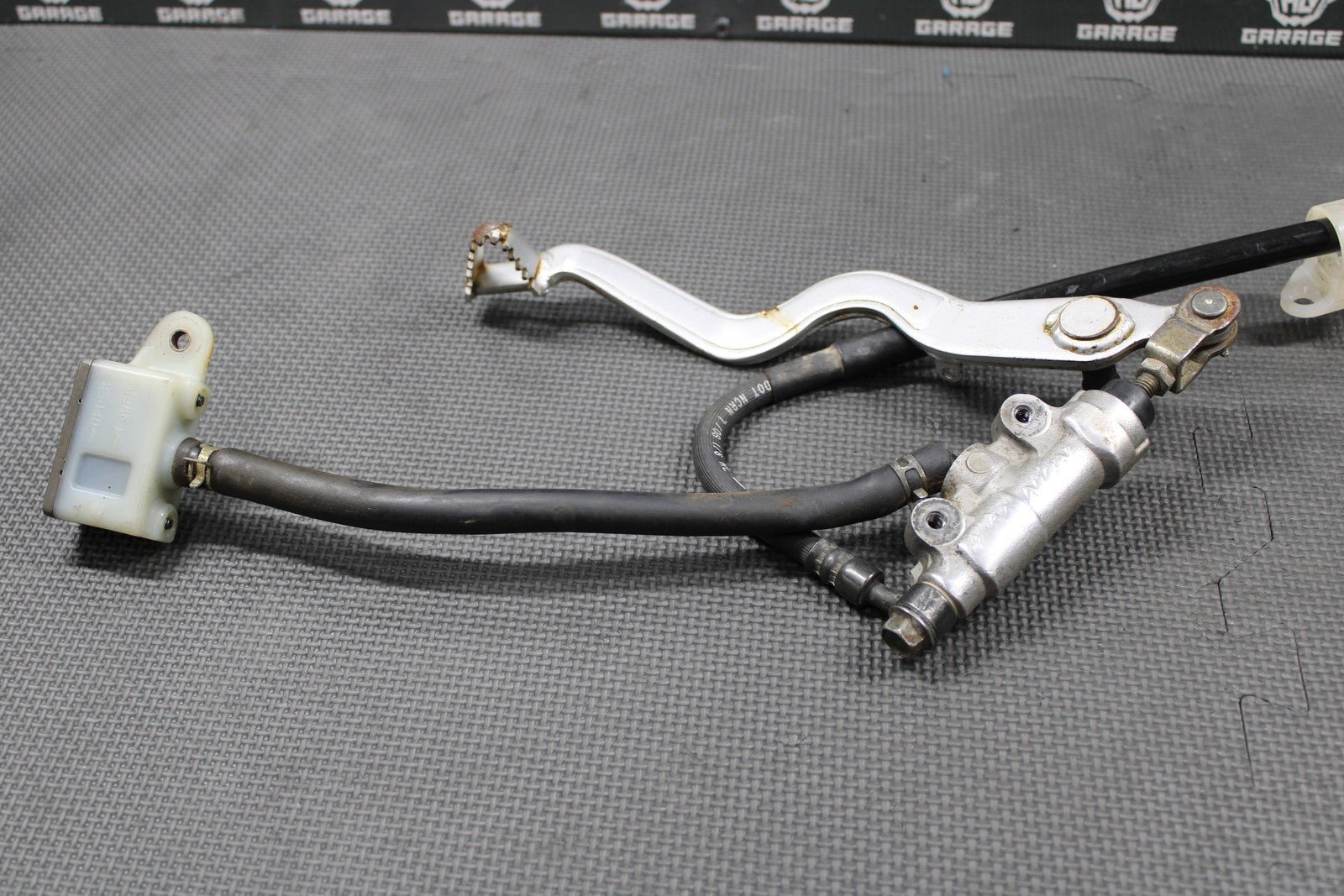 2009 KAWASAKI 2009 2010 KLX250SF OEM NISSIN REAR BACK BRAKE CALIPER MASTER LEVER - hggarage