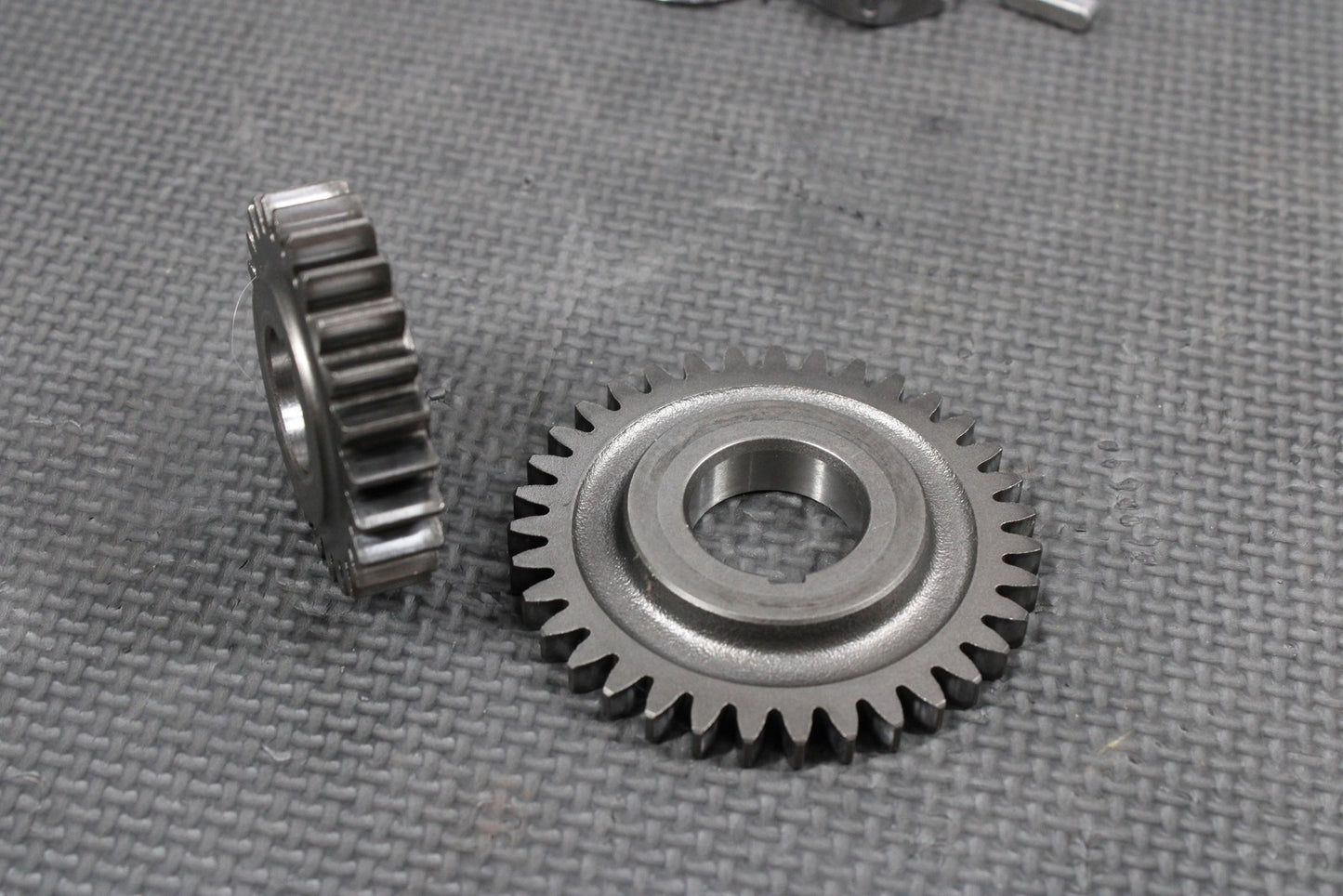 2000 SUZUKI DRZ400 OEM ENGINE CRANKSHAFT PRIMARY MAIN DRIVE TIMING GEARS SET - hggarage