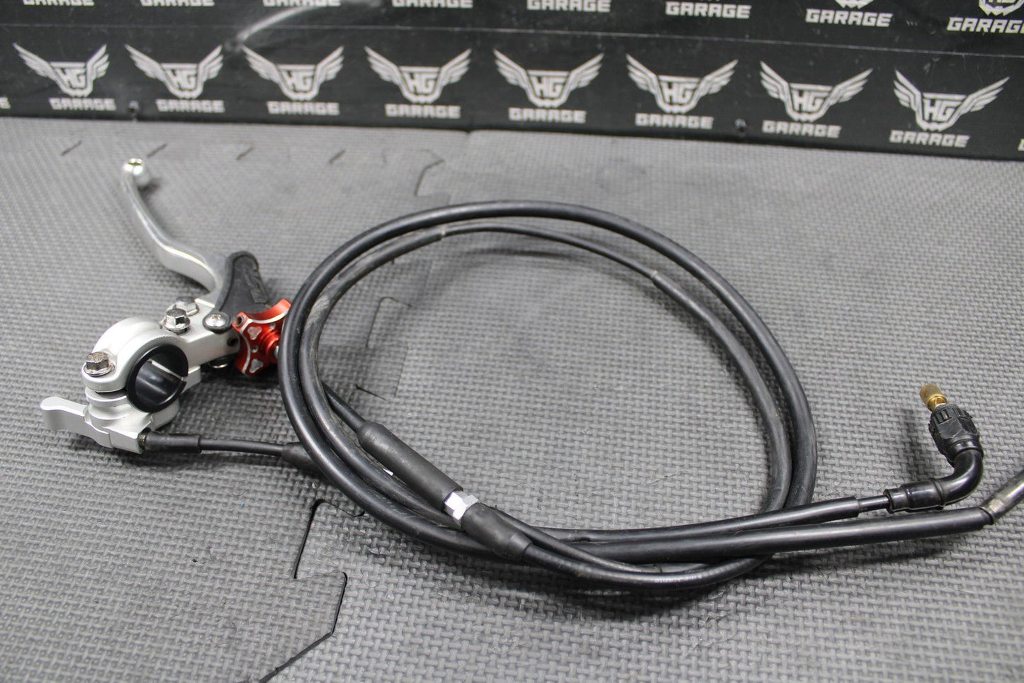 2008 2009 HONDA CRF250R MSR CLUTCH PERCH MOUNT WITH LEVER & HOT START CABLE - hggarage