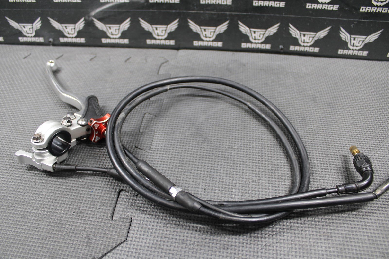 2008 2009 HONDA CRF250R MSR CLUTCH PERCH MOUNT WITH LEVER & HOT START CABLE - hggarage