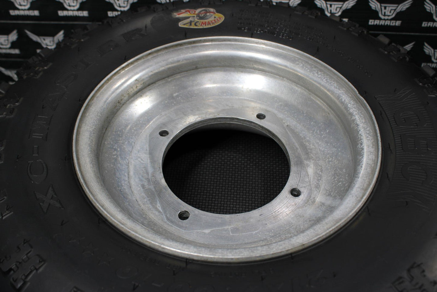 1991 YAMAHA 91 - 93 BANSHEE 350 ITP FRONT REAR WHEELS RIMS W TIRES SET COMPLETE - hggarage