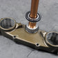 2008 Kawasaki KX250F OEM Front Forks Lower Upper Triple Tree Stem Clamp - hggarage