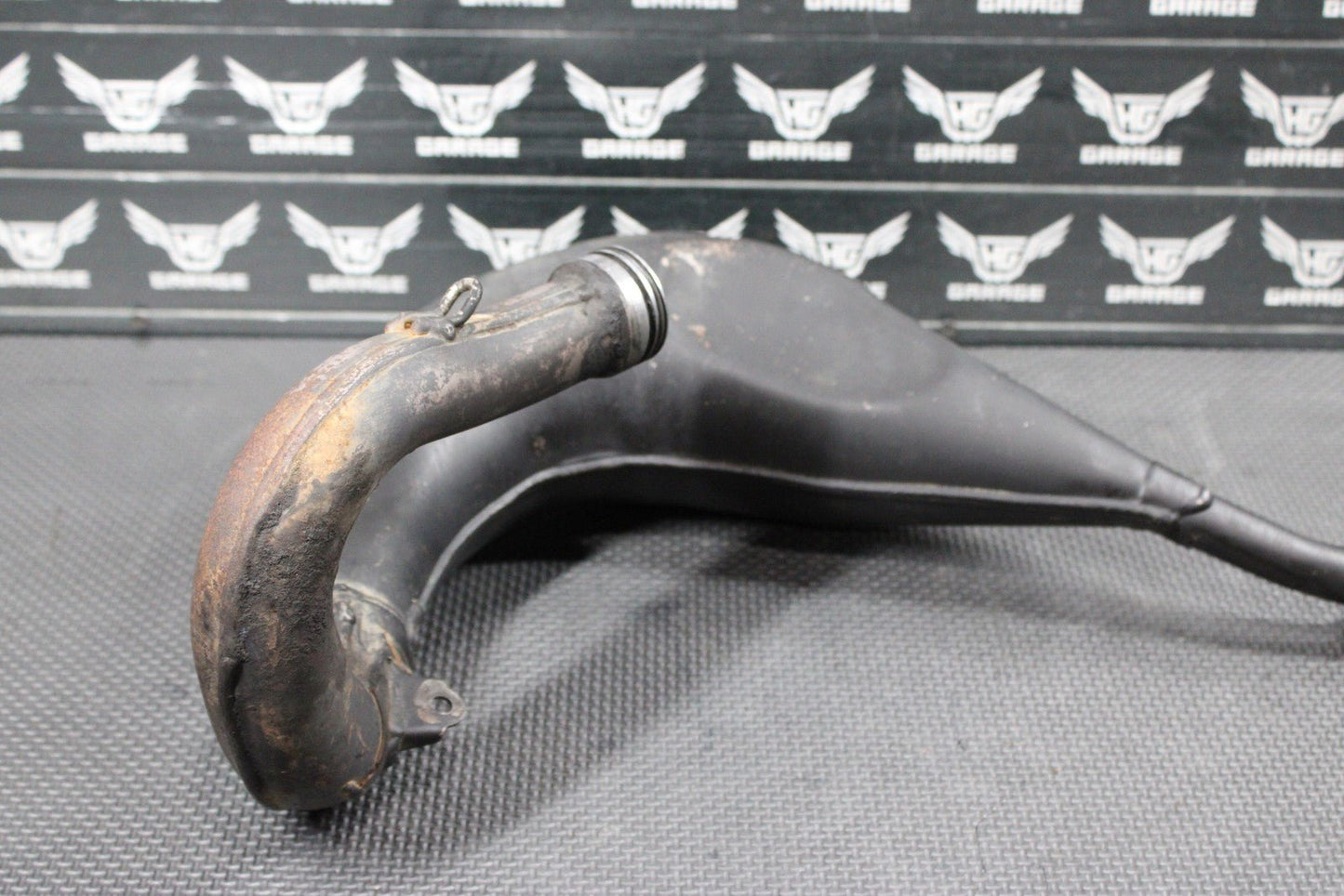 2007 YAMAHA YZ85 OEM EXHAUST PIPE HEADER EXPANSION CHAMBER 5PA - 14610 - 00 - 00 - hggarage