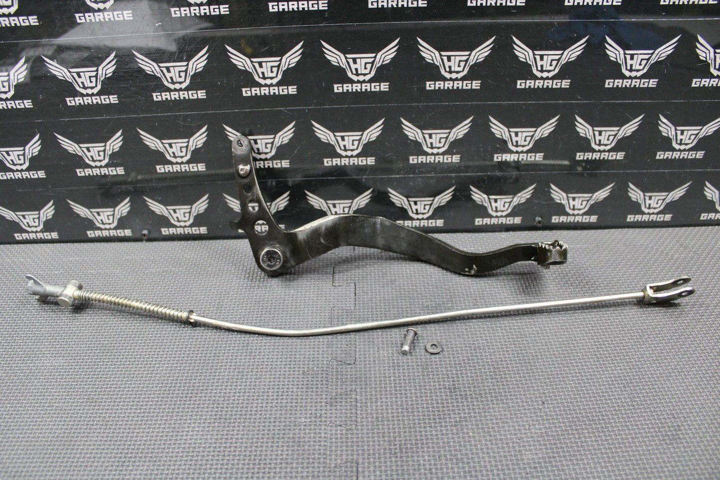 2005 YAMAHA TTR230 05 - 22 OEM REAR BRAKE FOOT PEDAL LEVER ROD 1C6 - F7211 - 00 - 00 - hggarage