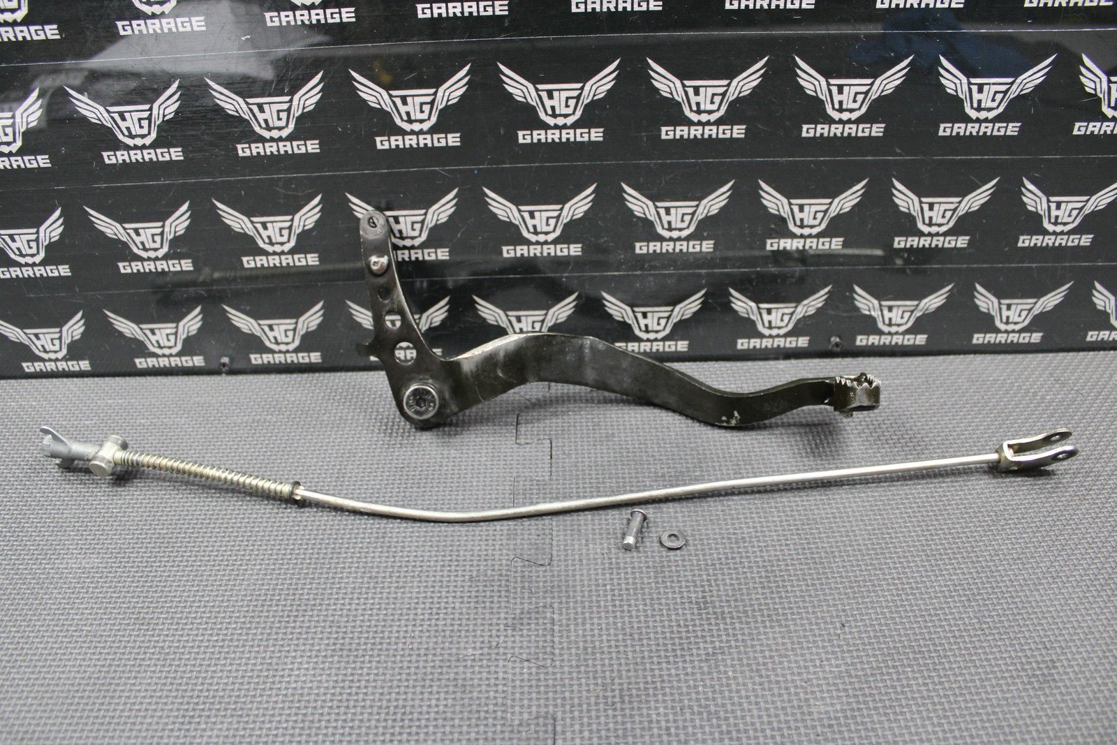 2005 YAMAHA TTR230 05 - 22 OEM REAR BRAKE FOOT PEDAL LEVER ROD 1C6 - F7211 - 00 - 00 - hggarage
