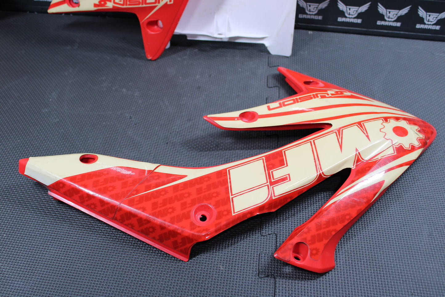 2007 HONDA CRF250R AFTERMARKET PLASTICS BODY KIT FENDERS FAIRINGS COWLS