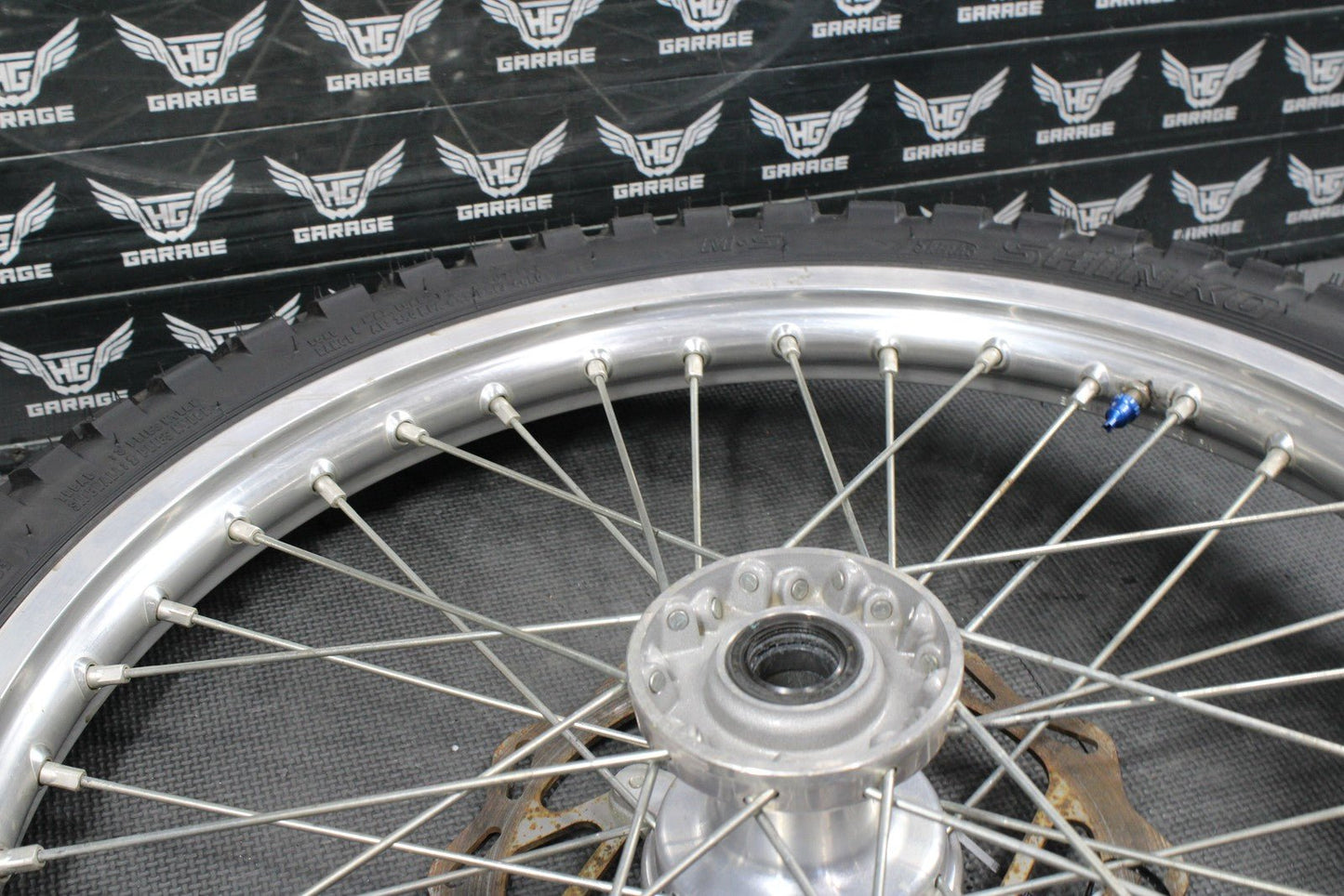 2013 HUSQVARNA TE511 OEM EXCEL FRONT BACK REAR WHEEL SET PAIR WHEELS RIMS HUBS - hggarage