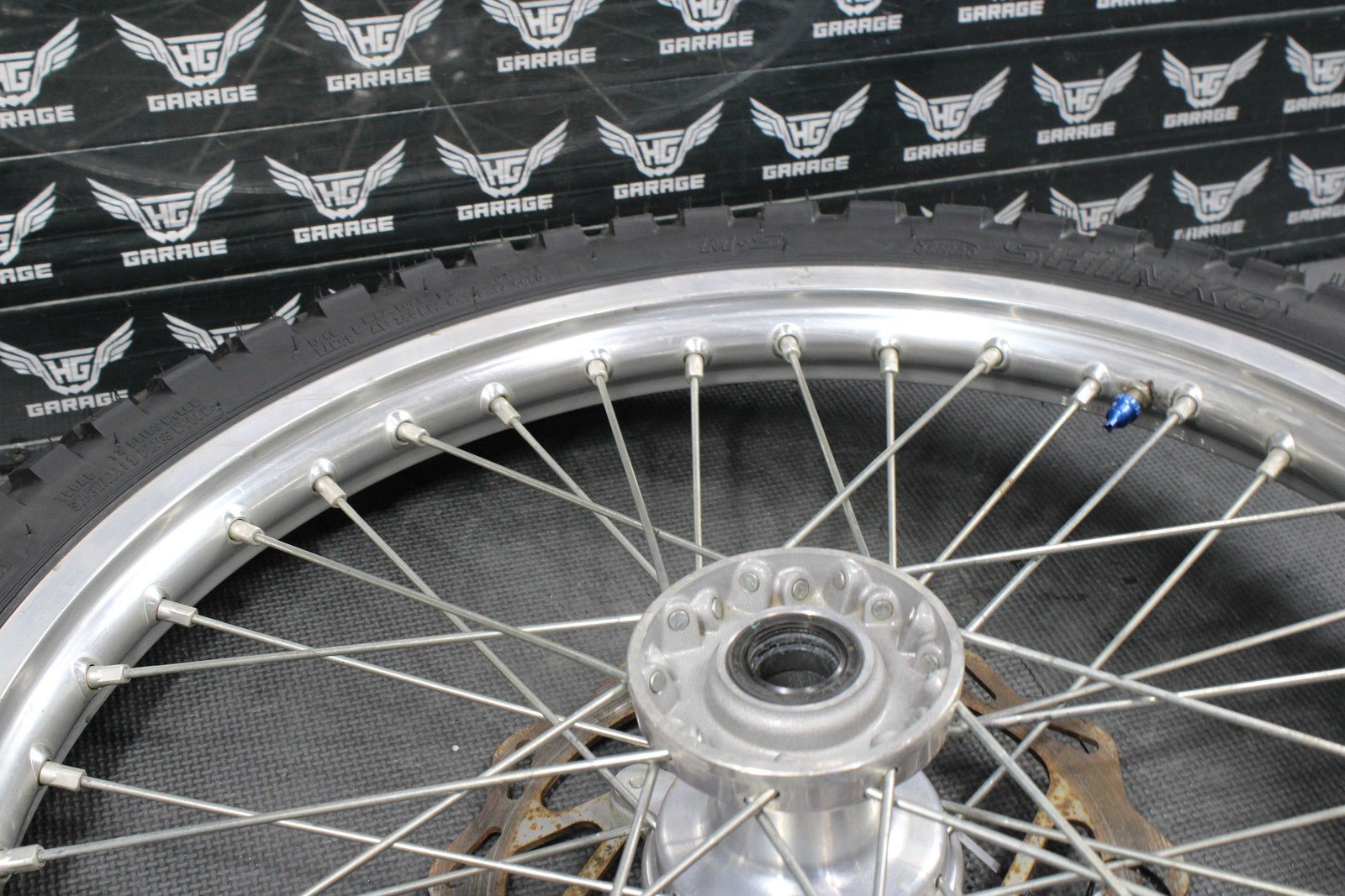 2013 HUSQVARNA TE511 OEM EXCEL FRONT BACK REAR WHEEL SET PAIR WHEELS RIMS HUBS - hggarage