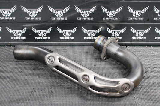 2006 YAMAHA YZ450F OEM EXHAUST PIPE CHAMBER HEADER 2S2-14611-00-00