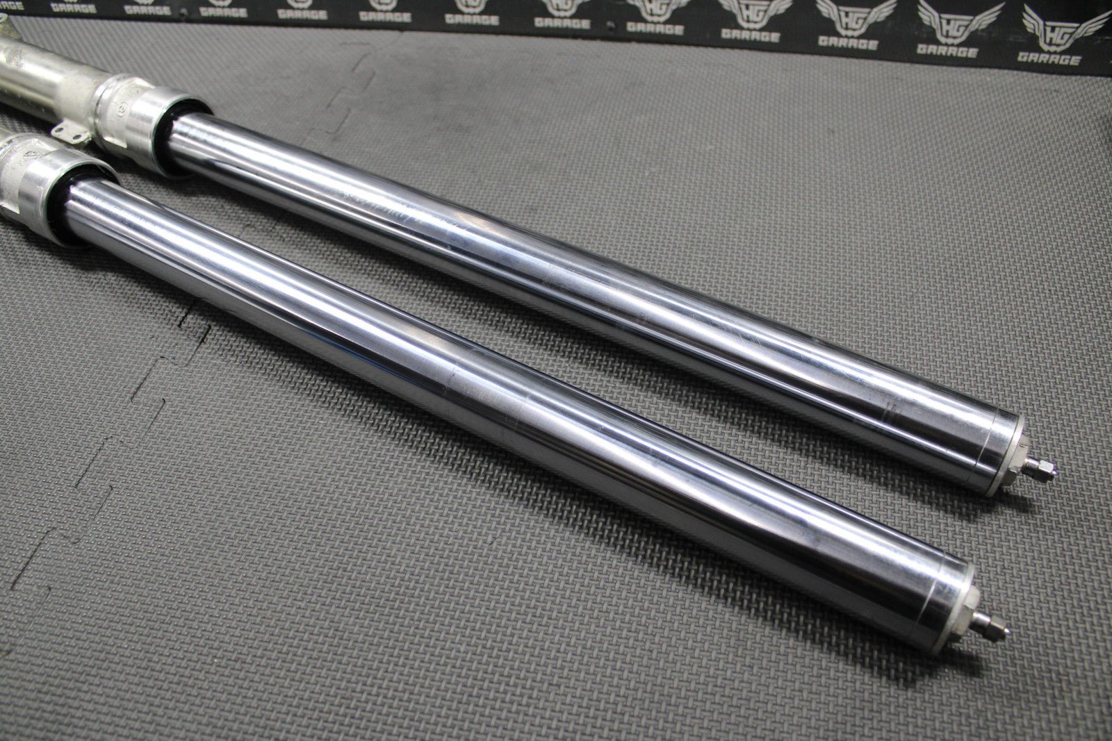 1988 1989 HONDA XR250R OEM RIGHT LEFT FRONT SUSPENSION FORKS SHOCKS DAMPERS GOOD - hggarage