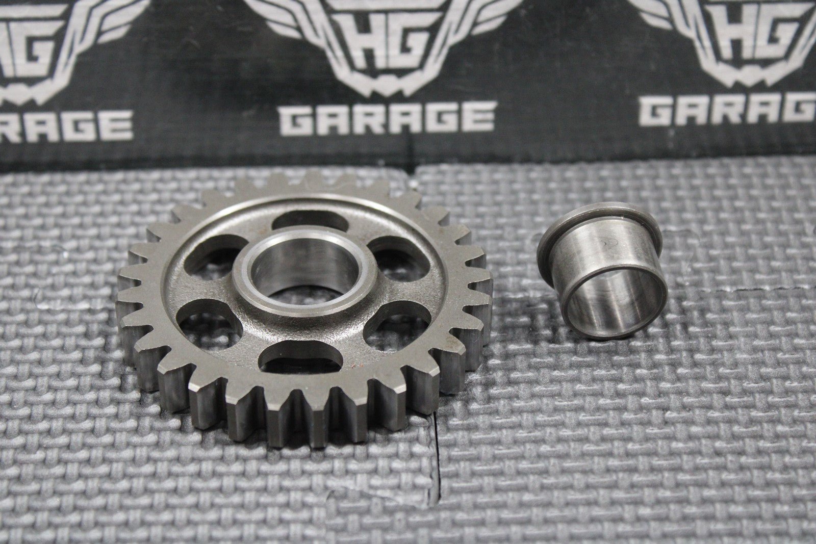 2001 HONDA 86 - 01 CR250R OEM KICKSTART KICK START IDLER IDLE GEAR 29T & COLLAR - hggarage
