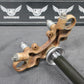 1997 94 - 97 YAMAHA RT100 OEM FRONT FORKS LOWER UPPER TRIPLE TREE STEM CLAMP - hggarage