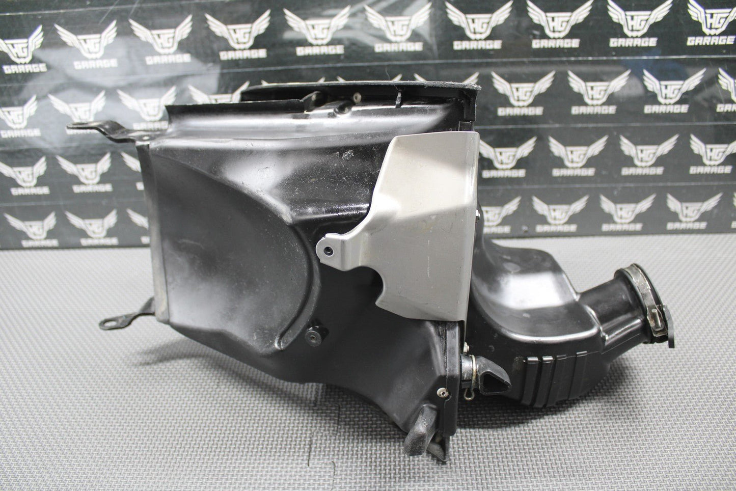 2008 HONDA CRF250R OEM AIRBOX AIR CLEANER FILTER BOX CASE INTAKE BOOT NICE! - hggarage