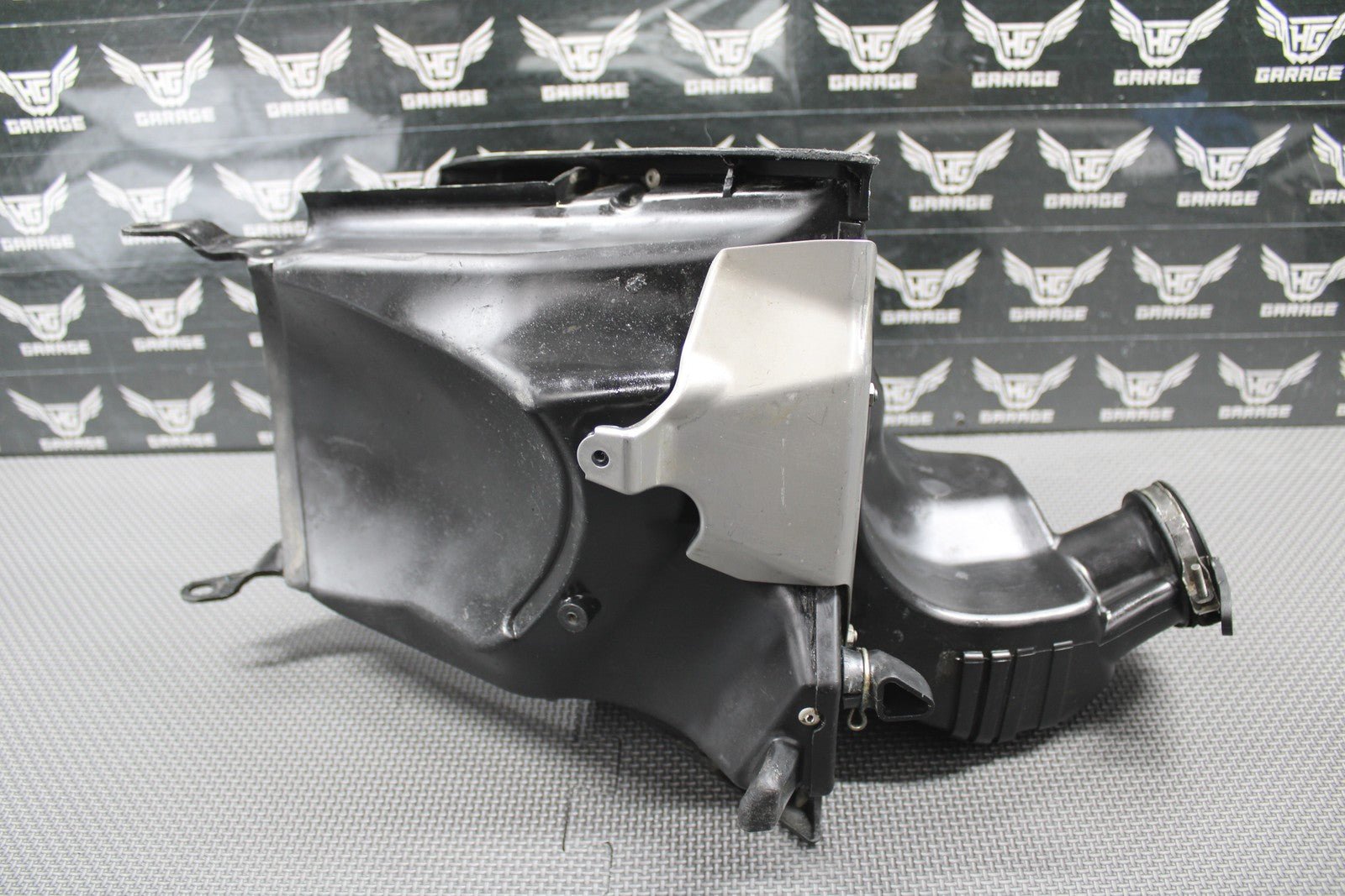 2008 HONDA CRF250R OEM AIRBOX AIR CLEANER FILTER BOX CASE INTAKE BOOT NICE! - hggarage
