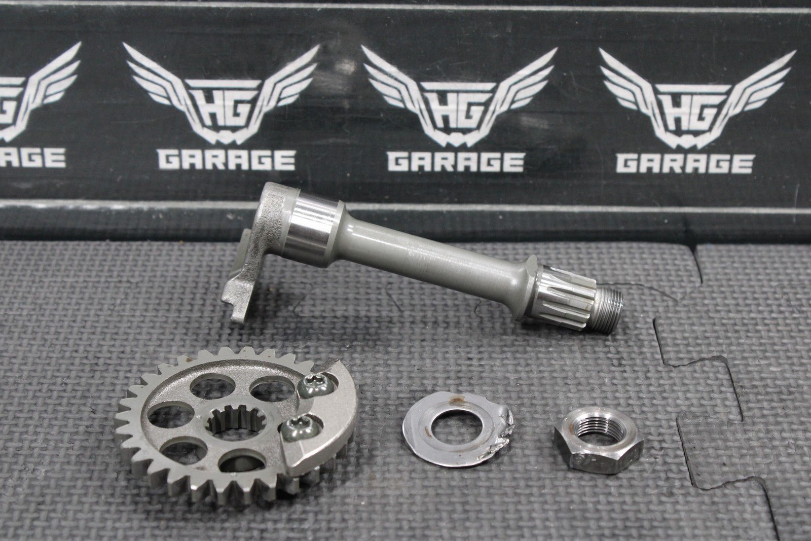 2006 YAMAHA WR250F YZ250F OEM ENGINE CRANKSHAFT BALANCER GEAR COUNTER BALANCER - hggarage