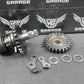 2005 SUZUKI RM85 OEM KICKSTART KICK START SHAFT W IDLER GEAR & BRACKETS - hggarage