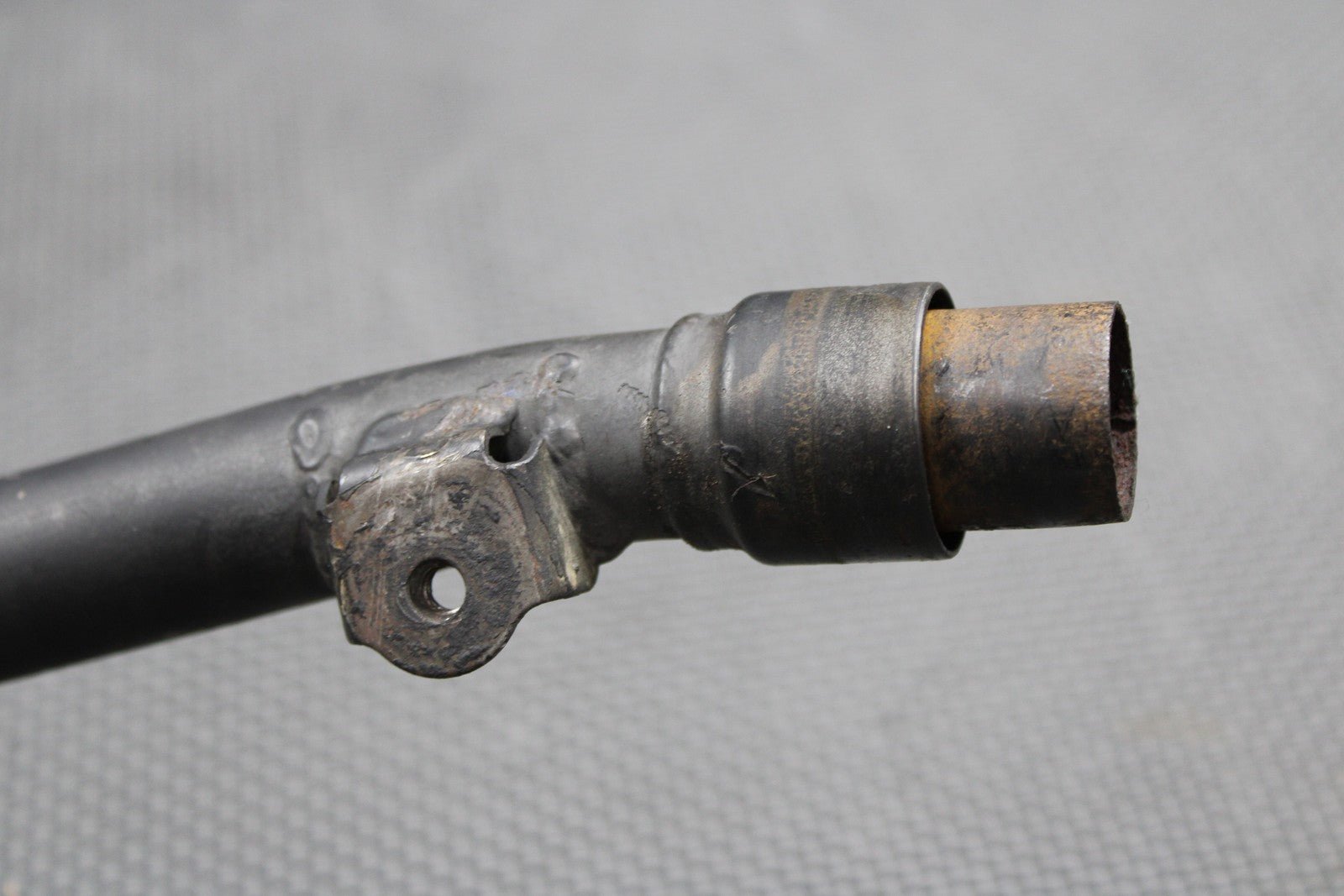 2003 KAWASAKI KX125 OEM EXHAUST PIPE EXPANSION CHAMBER HEADER 18120 - 0001 - hggarage