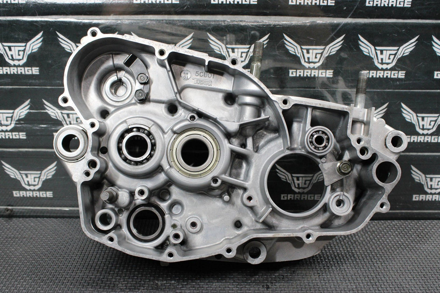 2001 99 - 01 YAMAHA YZ250 OEM RIGHT MOTOR CRANKCASE CRANK CASES BLOCK READ DESC! - hggarage