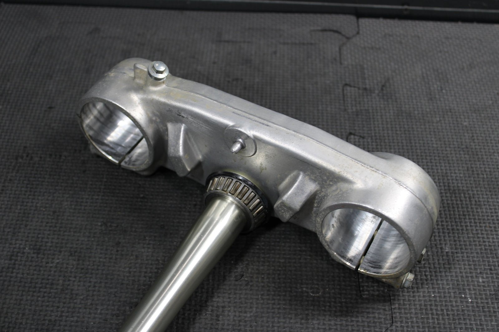 2003 Honda CRF450R OEM Front Forks Lower Upper Triple Tree Stem - hggarage