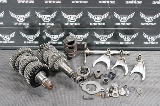 2008 YAMAHA YZ450F OEM ENGINE TRANSMISSION TRANNY ASSEMBLY GEARS - hggarage