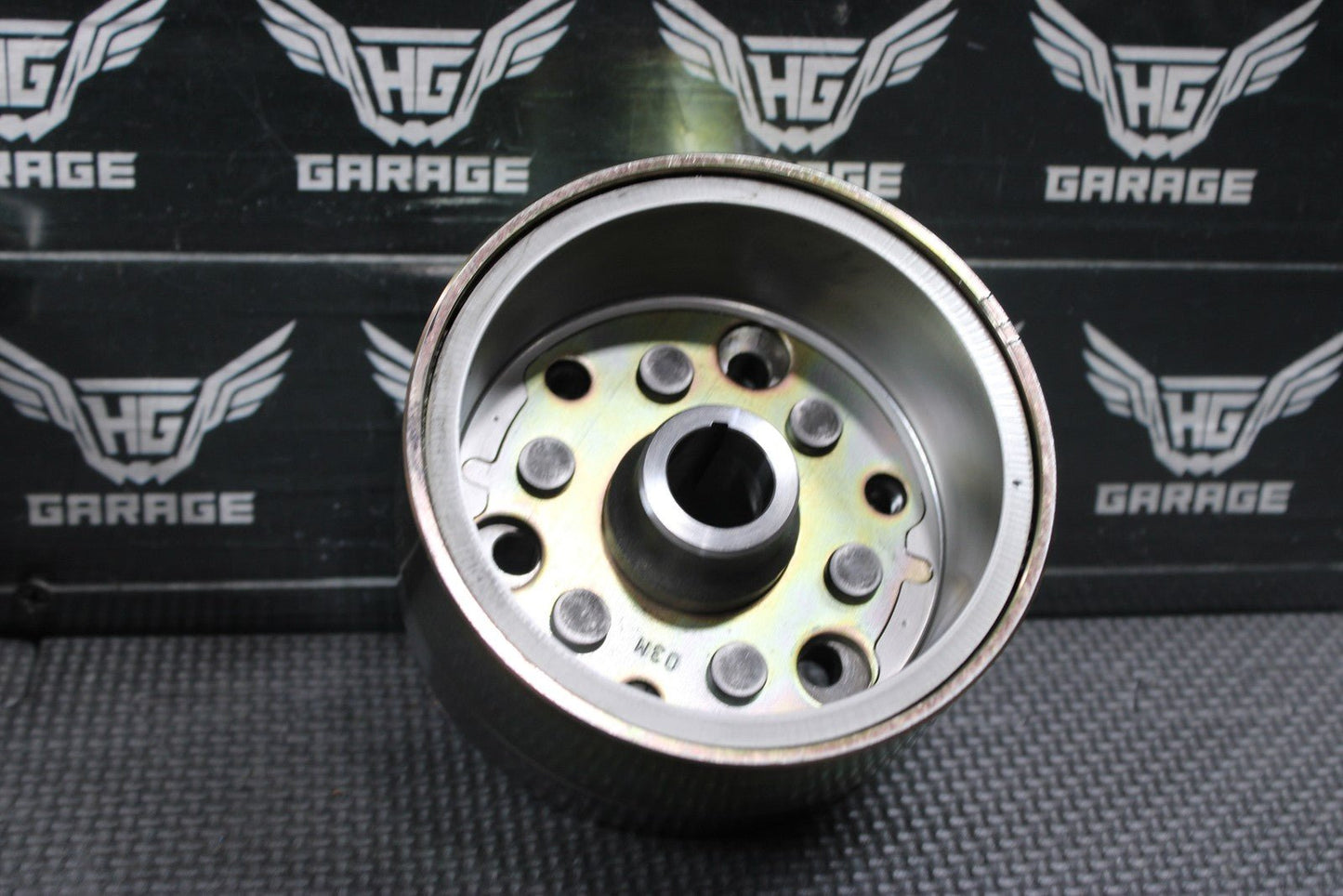 2000 YAMAHA 00 - 07 TTR125L STATOR MAGNETO ROTOR FLYWHEEL 5HP - 85510 - 02 - 00 GOOD! - hggarage