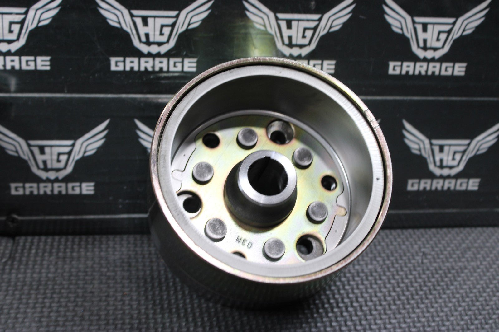 2000 YAMAHA 00 - 07 TTR125L STATOR MAGNETO ROTOR FLYWHEEL 5HP - 85510 - 02 - 00 GOOD! - hggarage