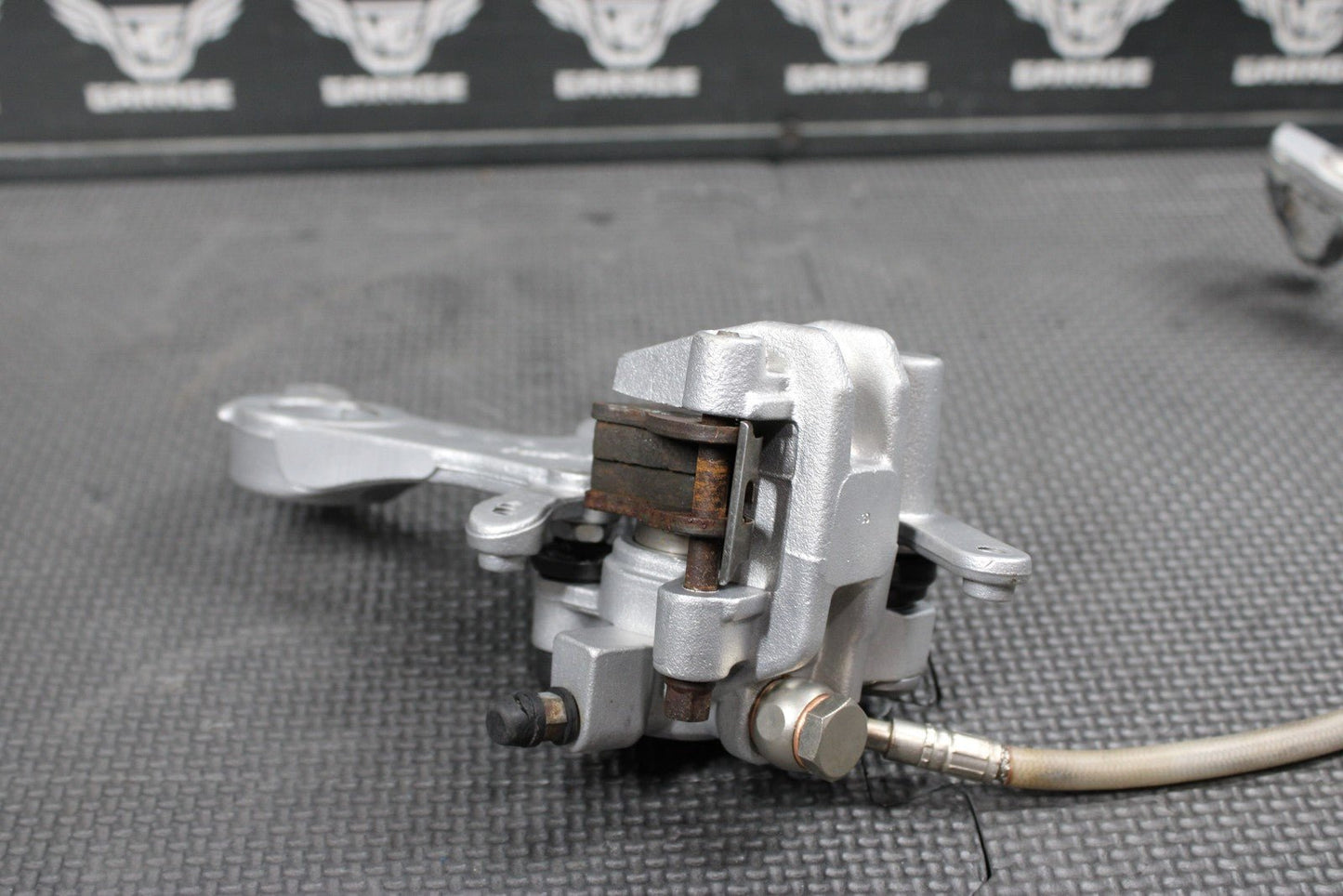 2007 05 - 07 HONDA CRF450R OEM NISSIN REAR BACK BRAKE CALIPER MASTER CYLINDER NICE - hggarage