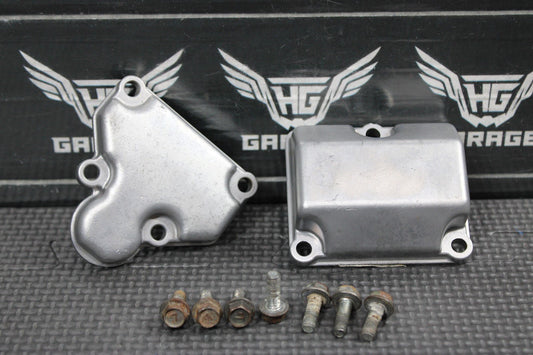 1996 93 - 00 KAWASAKI KX250 OEM ENGINE POWERVALVE POWER VALVE CYLINDER COVERS - hggarage